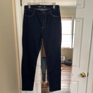 Old Navy Blue Straight Leg Jeans Classic Denim